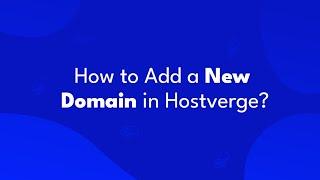 Hostverge Tutorials and Support Guides