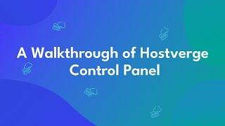 Hostverge Tutorials and Support Guides