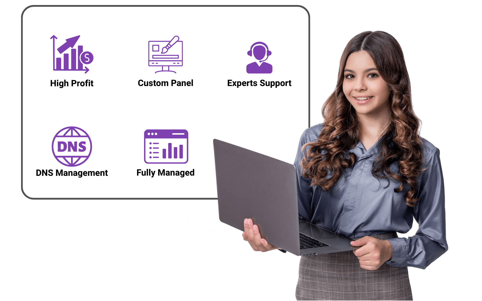 High-profit Fully Managed Reseller Hosting solutions by HostVerge with full management, DNS tools, expert support, and a custom panel.